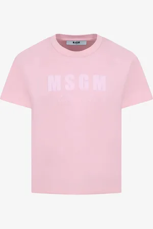 Msgm Meisjes t-shirt light interlock