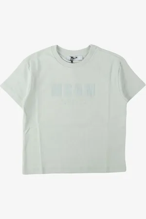 Msgm Jongens t-shirt light interlock t-shirt