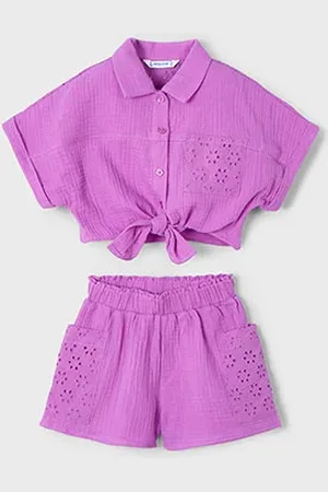 Mayoral Zomer top + short meisjes orchidee