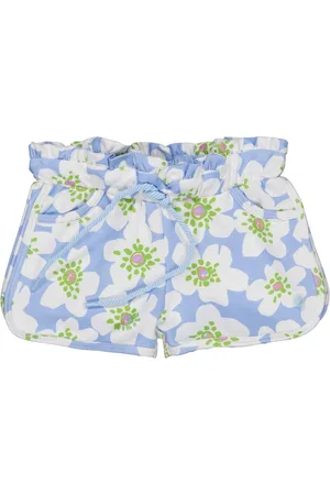 Quapi Zomer broek meisjes - aop bloemen fyna