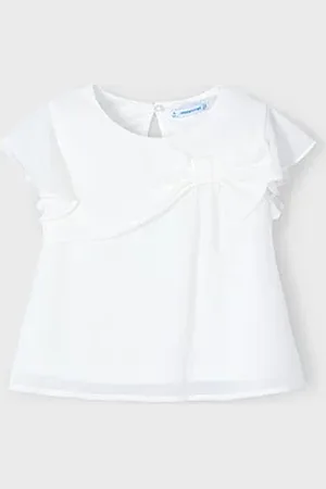 Mayoral Zomer blouse meisjes natural