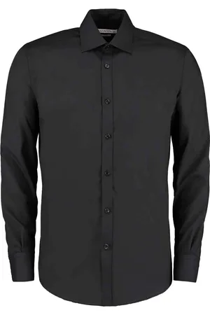 Kustom Heren slim shirt met lange mouwen
