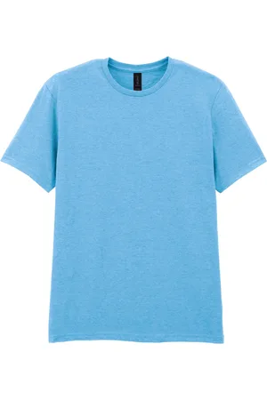 Gildan Unisex softstyle effen katoenen t-shirt voor volwassenen