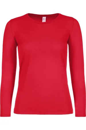 B and C Dames #e150 t-shirt met lange mouwen