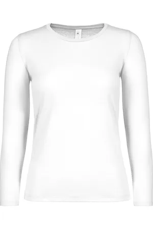 B and C Dames #e150 t-shirt met lange mouwen