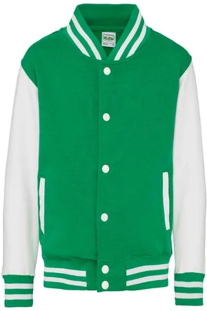 AWDis Varsity jas met contraststrepen voor kinderen
