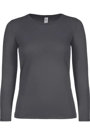 B and C Dames #e150 t-shirt met lange mouwen