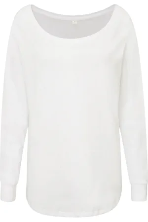 Mantis Dames loose fit t-shirt met lange mouwen