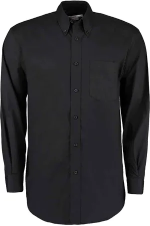 Kustom Heren premium oxford classic overhemd met lange mouwen