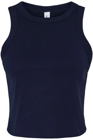 Bella + Canvas Dames micro-rib racerback tanktop