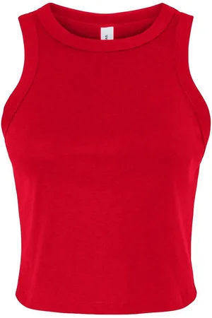 Bella + Canvas Dames micro-rib racerback tanktop