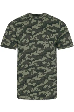 AWDis Unisex camo t-shirt voor volwassenen