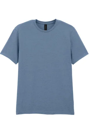 Gildan Unisex softstyle effen katoenen t-shirt voor volwassenen