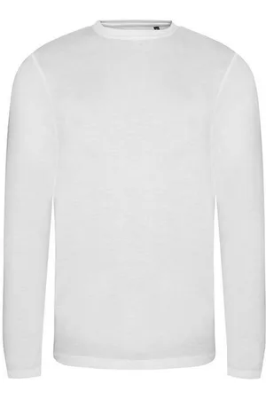 AWDis Unisex triblend t-shirt met lange mouwen voor volwassenen