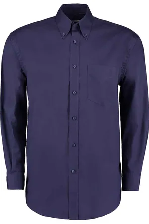 Kustom Heren premium oxford classic overhemd met lange mouwen