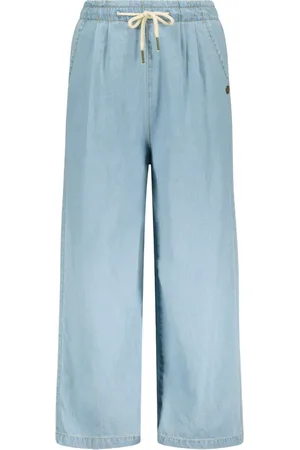 Like Flo Zomer jeans broek meisjes denim chambrey fleur