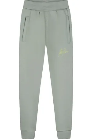 Malelions Striped signature joggingbroek