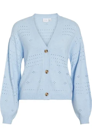 VILA Viril v-neck ls knit cardigan no licht