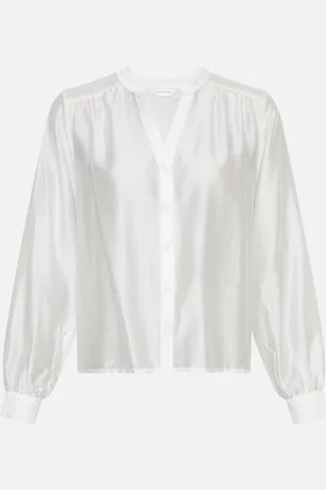Moss Copenhagen Denny romina shirt 18916 egret