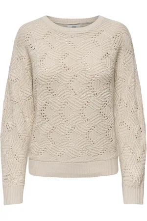 JACQUELINE DE YONG Sun lisa l/s on struc. pullover 15336306 tapioca