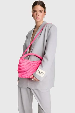 Alix the label 2502060102 braided feaux leather bag