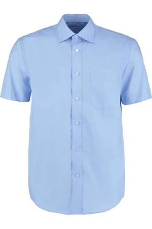 Kustom Heren klassiek business shirt met korte mouwen