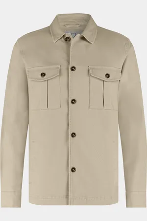 Born with Appetite Overshirt owen shirtjacket 25114ow81/190 pebble