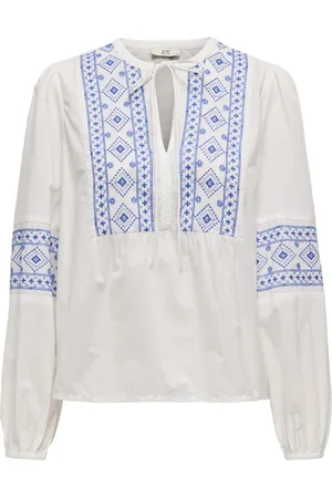 JACQUELINE DE YONG Jdylulu ls embroidery shirt dessin