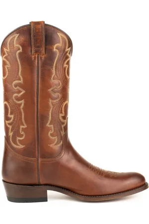 Mayura Boots Cowboy laarzen 1920-fr- pull grass castaño