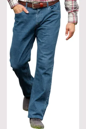 Atlas For Men Heren denim deel elastische jeans