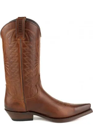 Mayura Boots Cowboy laarzen 1920-fr- pull grass castaño