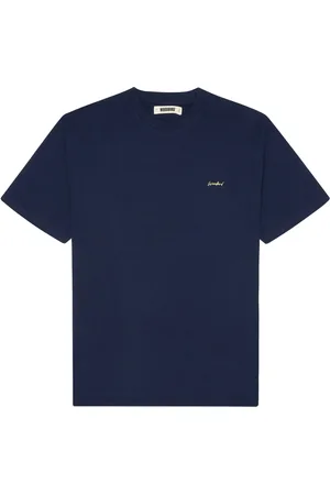 Woodbird Wbbaine pose tee 2516-412 navy r