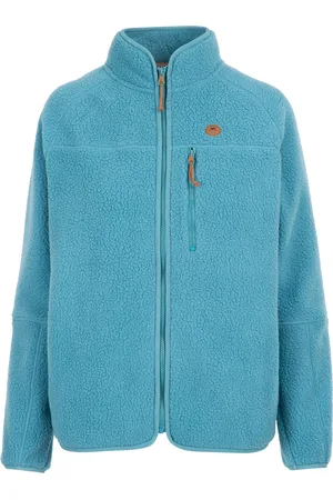 Trespass Dames quake leren biezen fleece jas
