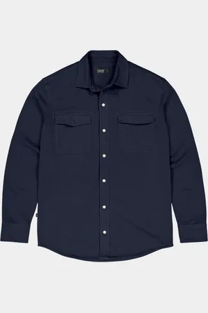 Butcher of Blue Overshirt finn pocket jersey overshirt m2514021/890