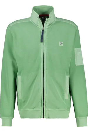 Lerros Heren vest 25245221 612 sage green
