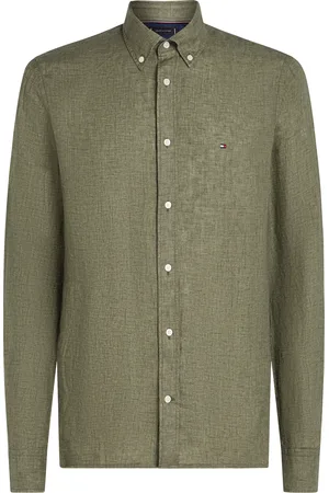 Tommy Hilfiger Menswear casual overhemd met lange mouwen