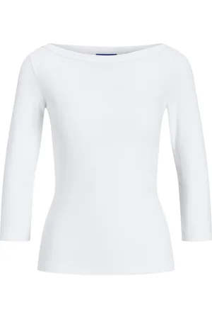 JACK & JONES Jxfifi str 3/4 boatneck top jrs noo