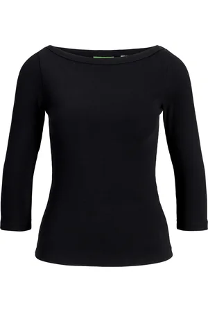 JACK & JONES Jxfifi str 3/4 boatneck top jrs noo