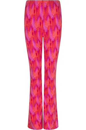 lofty manner Pant qa39.1 trouser emma 803 feather print