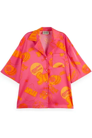 Scotch&Soda Blouse korte mouw u9a00631t