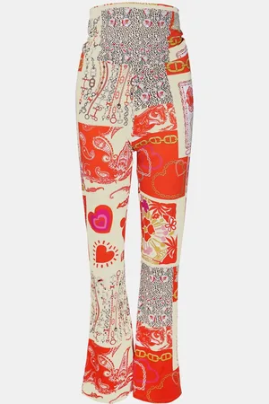 MUCHO GUSTO ® broek ischa rood hart elegantie