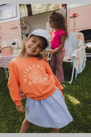 LOOXS Revolution Sweater tangerine voor meisjes in de kleur