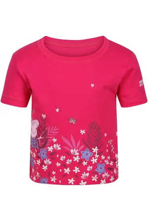 Regatta Childrens/kids peppa pig bloem t-shirt met korte mouwen