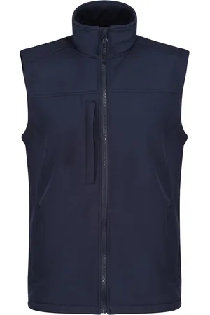 Regatta Heren flux softshell bodywarmer / mouwloos jasje waterafstotend en windbestendig