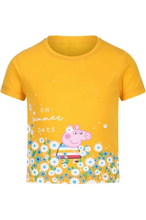 Regatta Kinder/kids peppa pig t-shirt met korte mouwen en opdruk