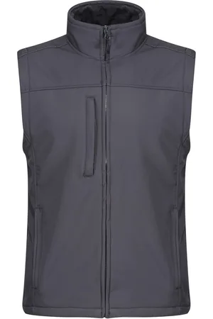 Regatta Heren flux softshell bodywarmer / mouwloos jasje waterafstotend en windbestendig