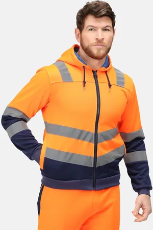 Regatta Heren pro hi-vis full zip jas