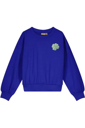 Like Flo Zomer sweater meisjes teens kobalt daffy