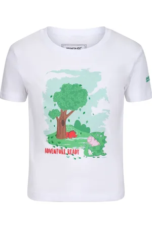 Regatta Kinder/kids peppa pig t-shirt met korte mouwen en opdruk