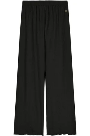 Like Flo Zomer broek meisjes teens antraciet wide leg flue